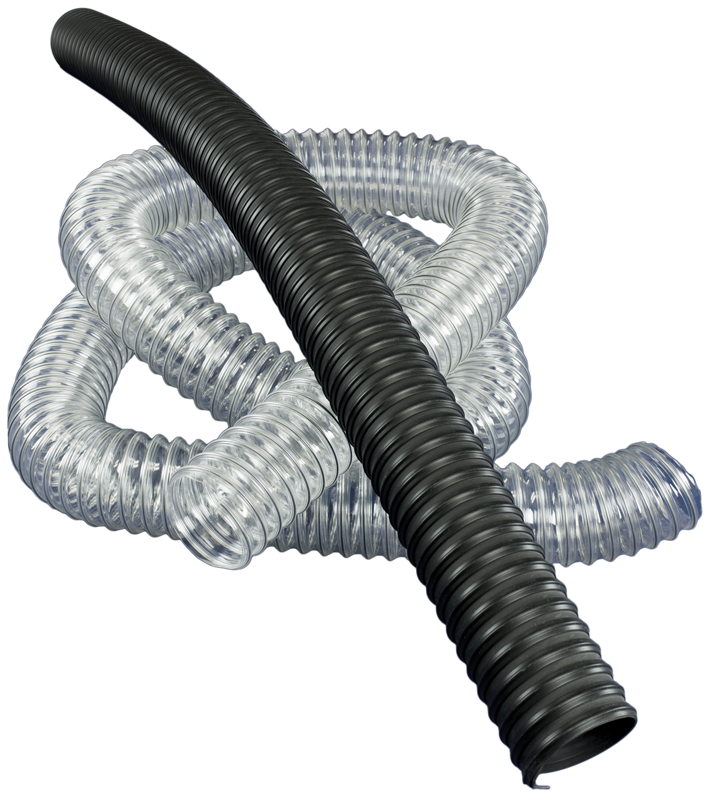 The flex hose to ductwork connection will always leak.
