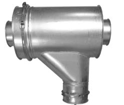 US Duct manufactures an oil mist accumulator that can be installed horizontally and inline with ductwork.
