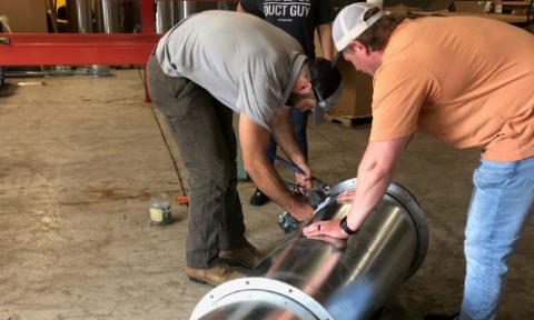 Duct Guys install duct system in Archdale