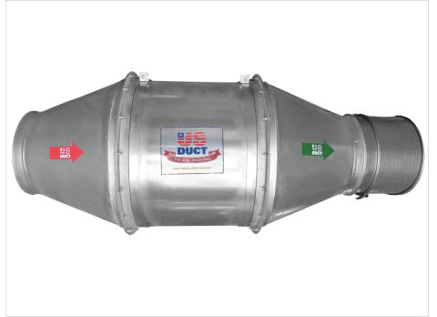 US Duct's patented spark trap